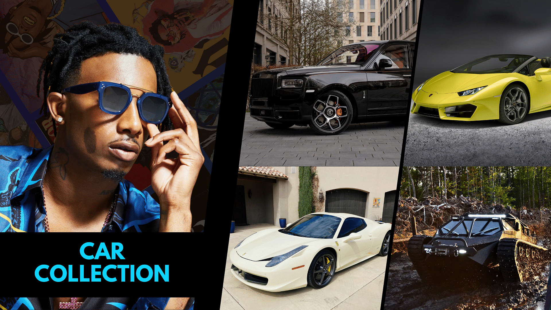 Playboi Carti’s Car Collection