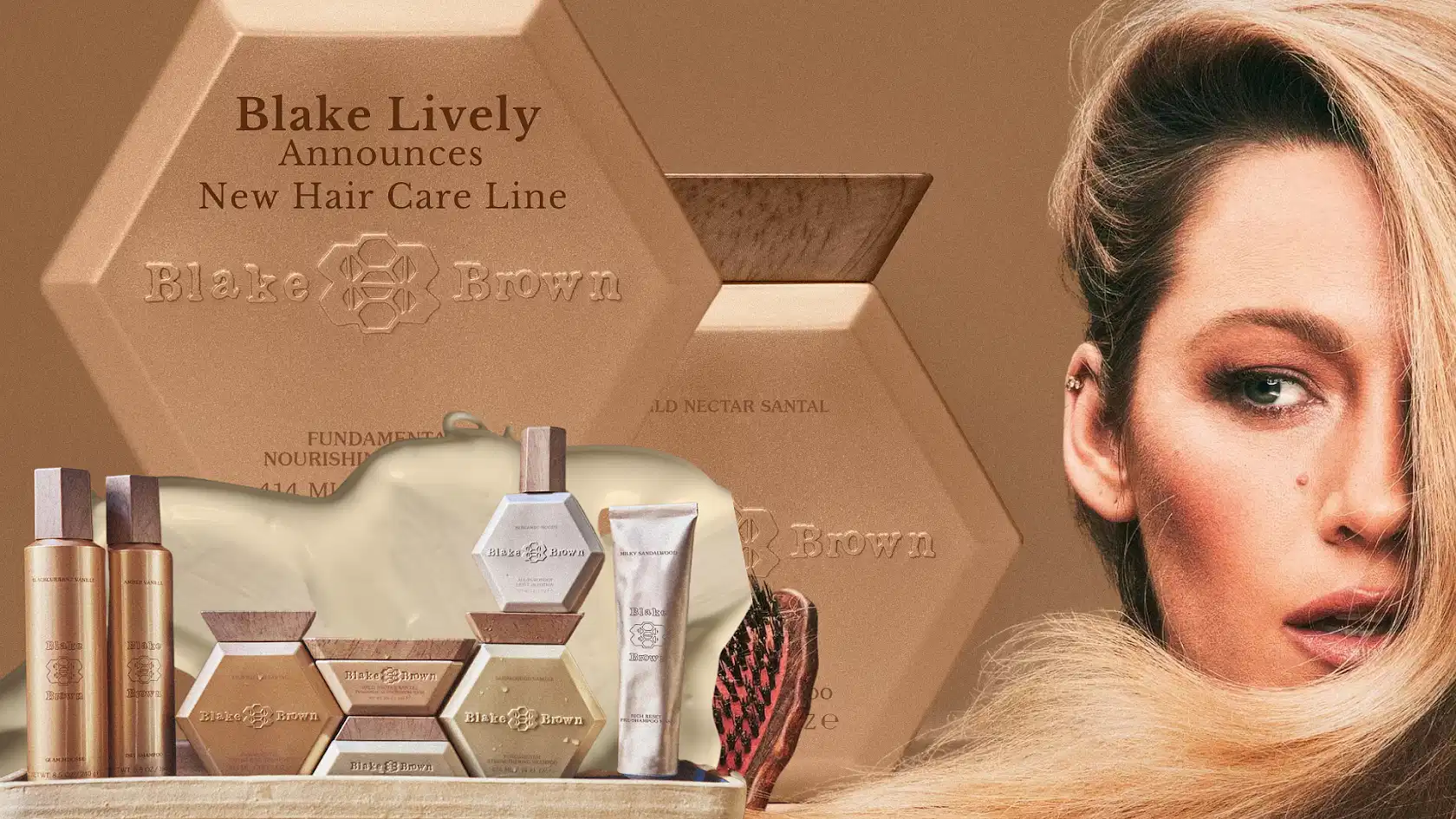 Blake Lively Unveils Haircare Brand Blake Brown Beauty