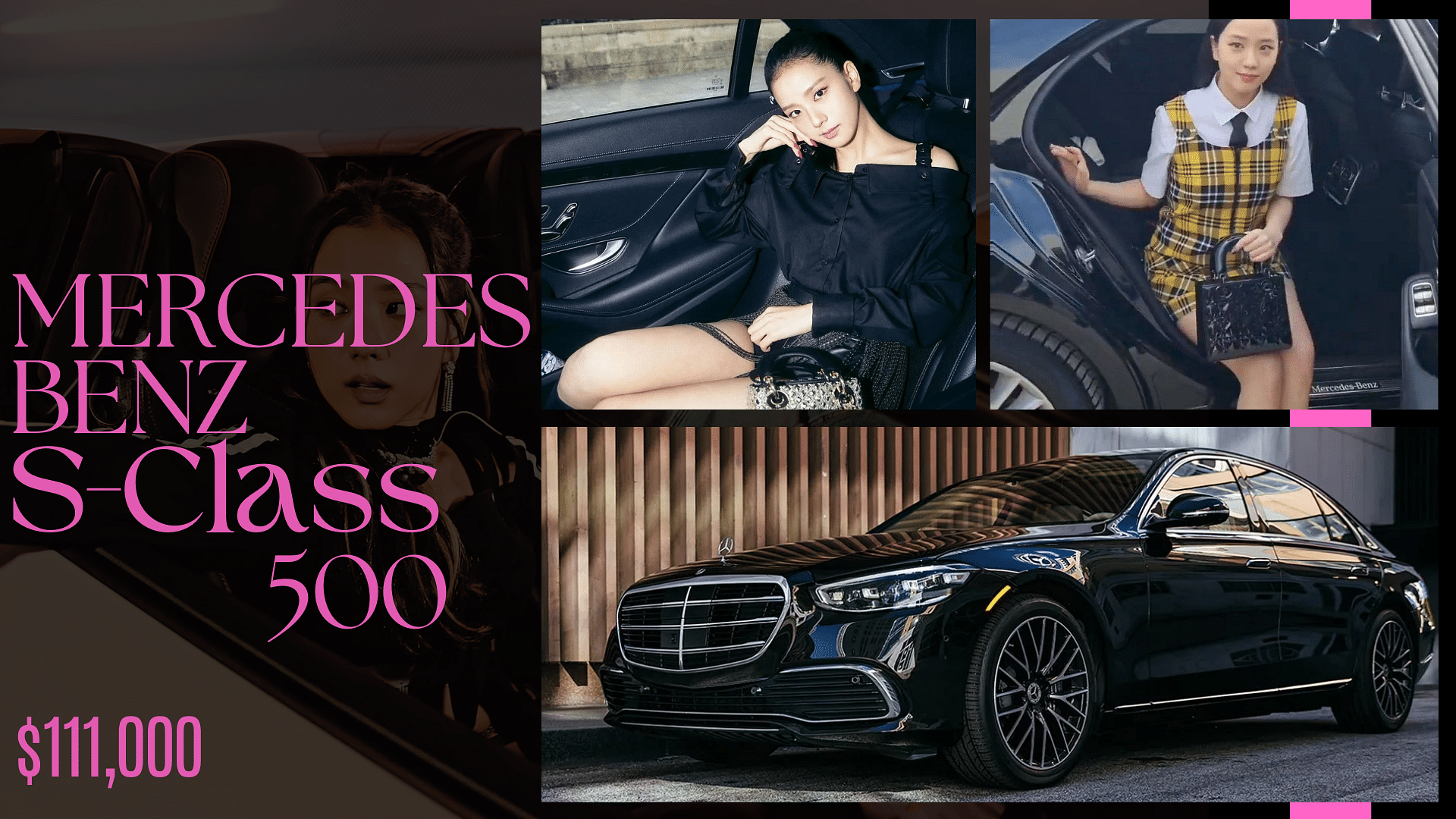 Jisoo's Mercedes-Benz S-Class 500