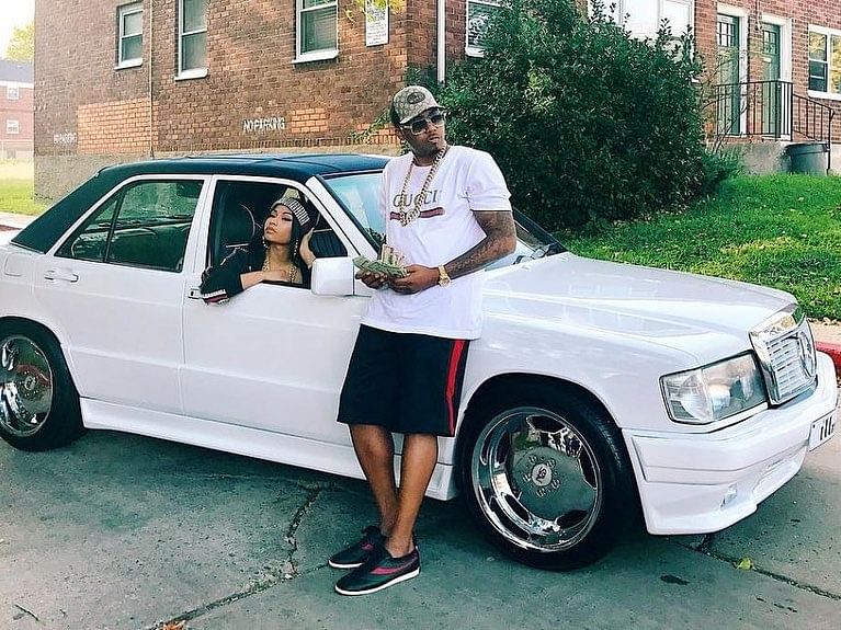 Rapper Nas's custom 1988 Mercedes-Benz 190E aka "illmatic"