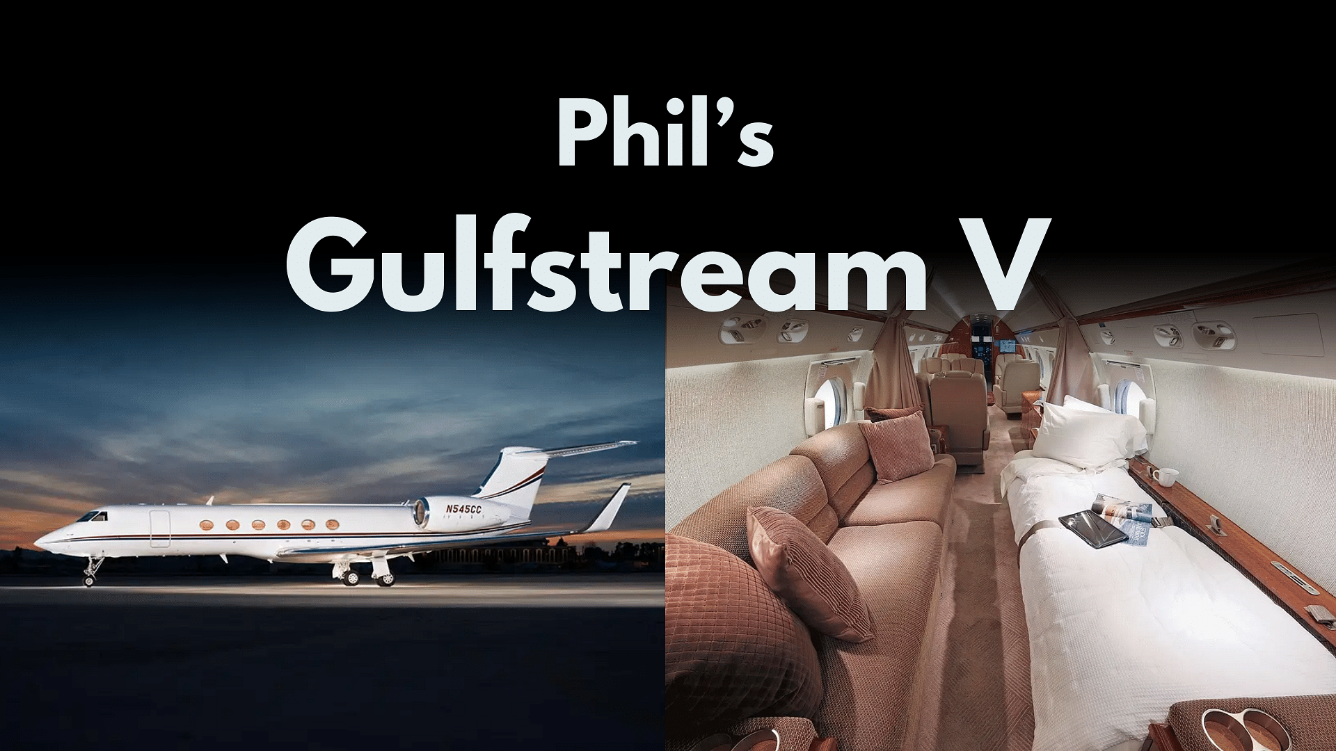 Phil Mickelson's Gulfstream V