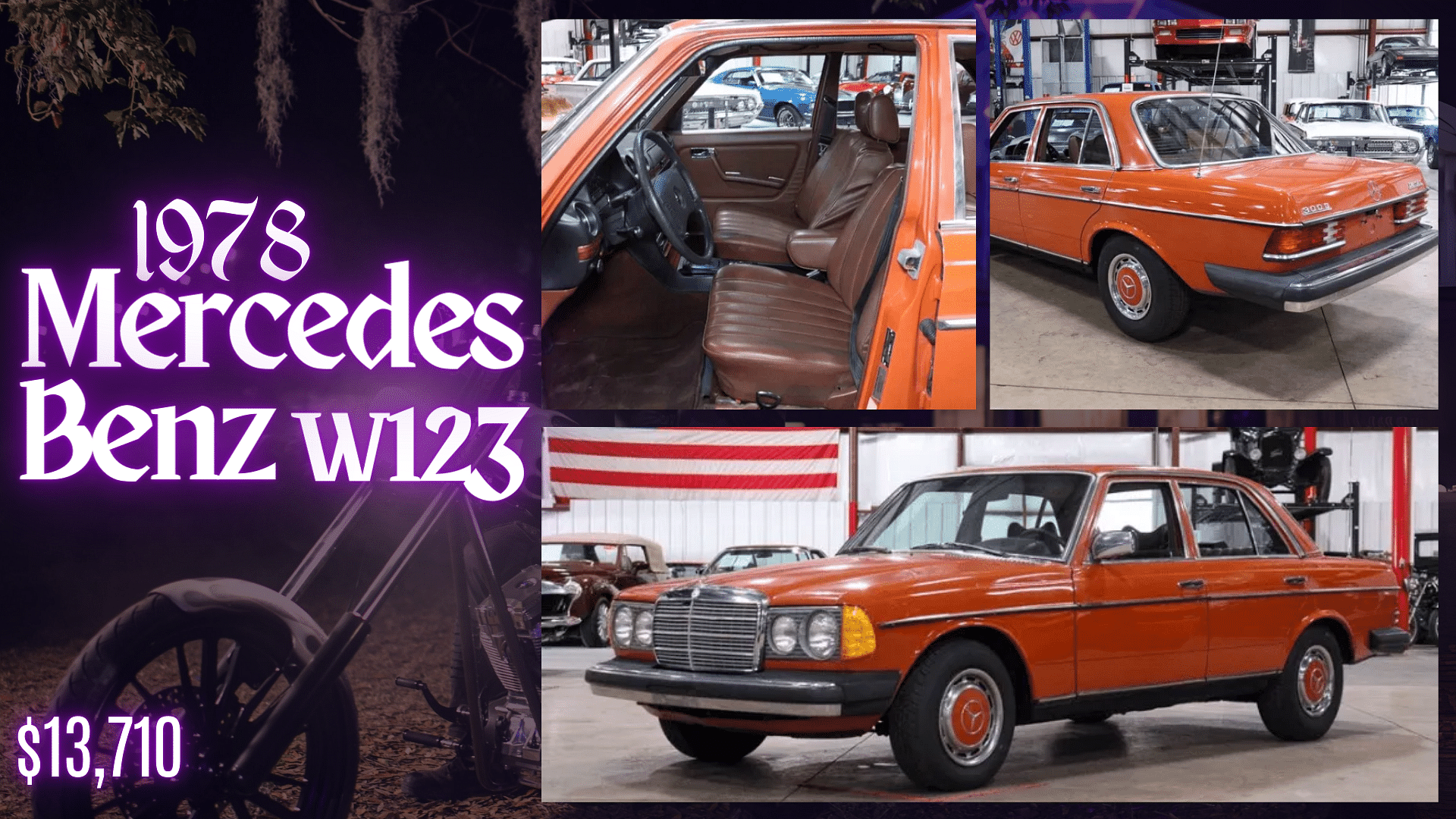 The Undertaker's 1978 Mercedes-Benz W123