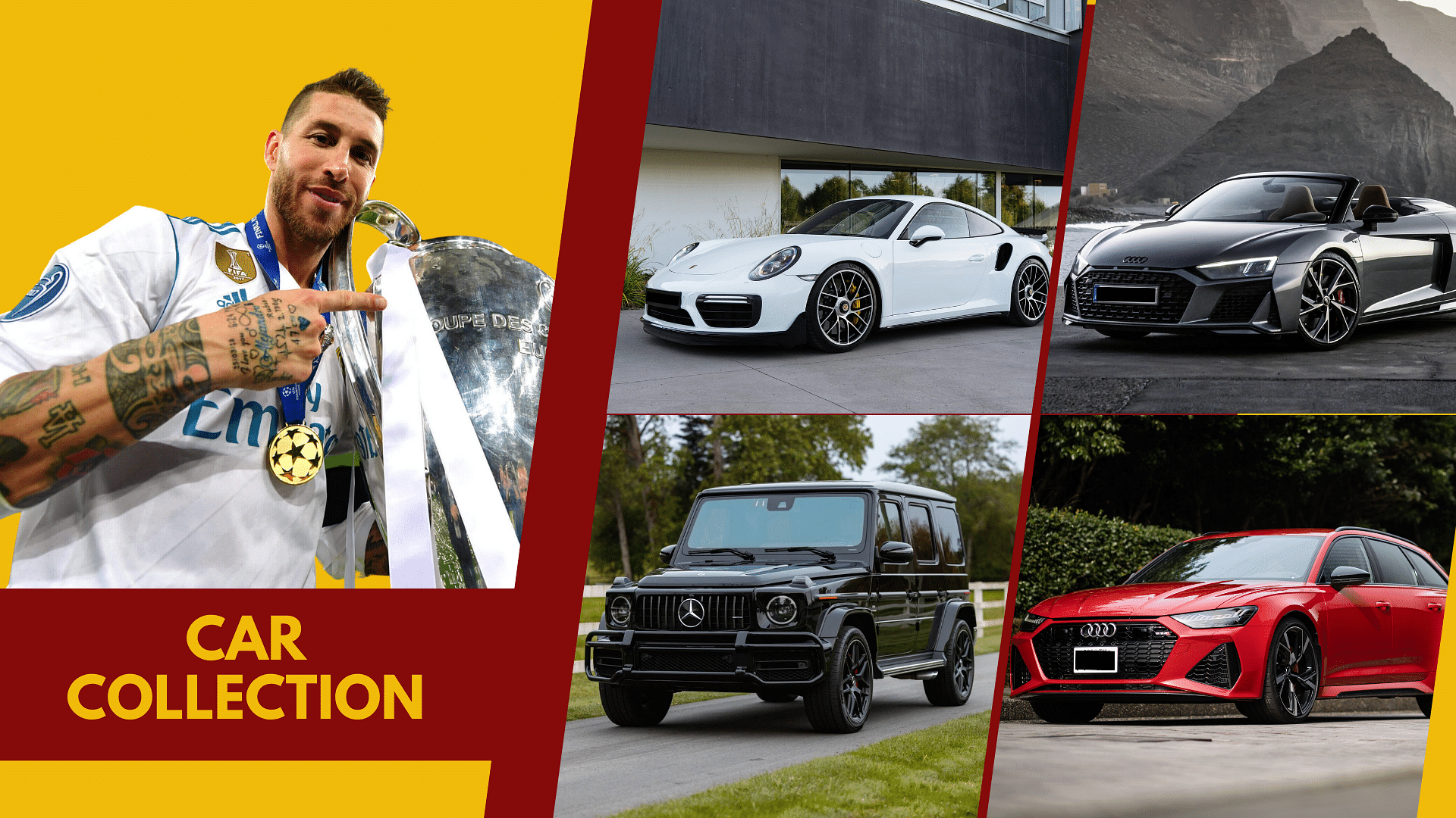 Sergio Ramos, car collection, Net Worth