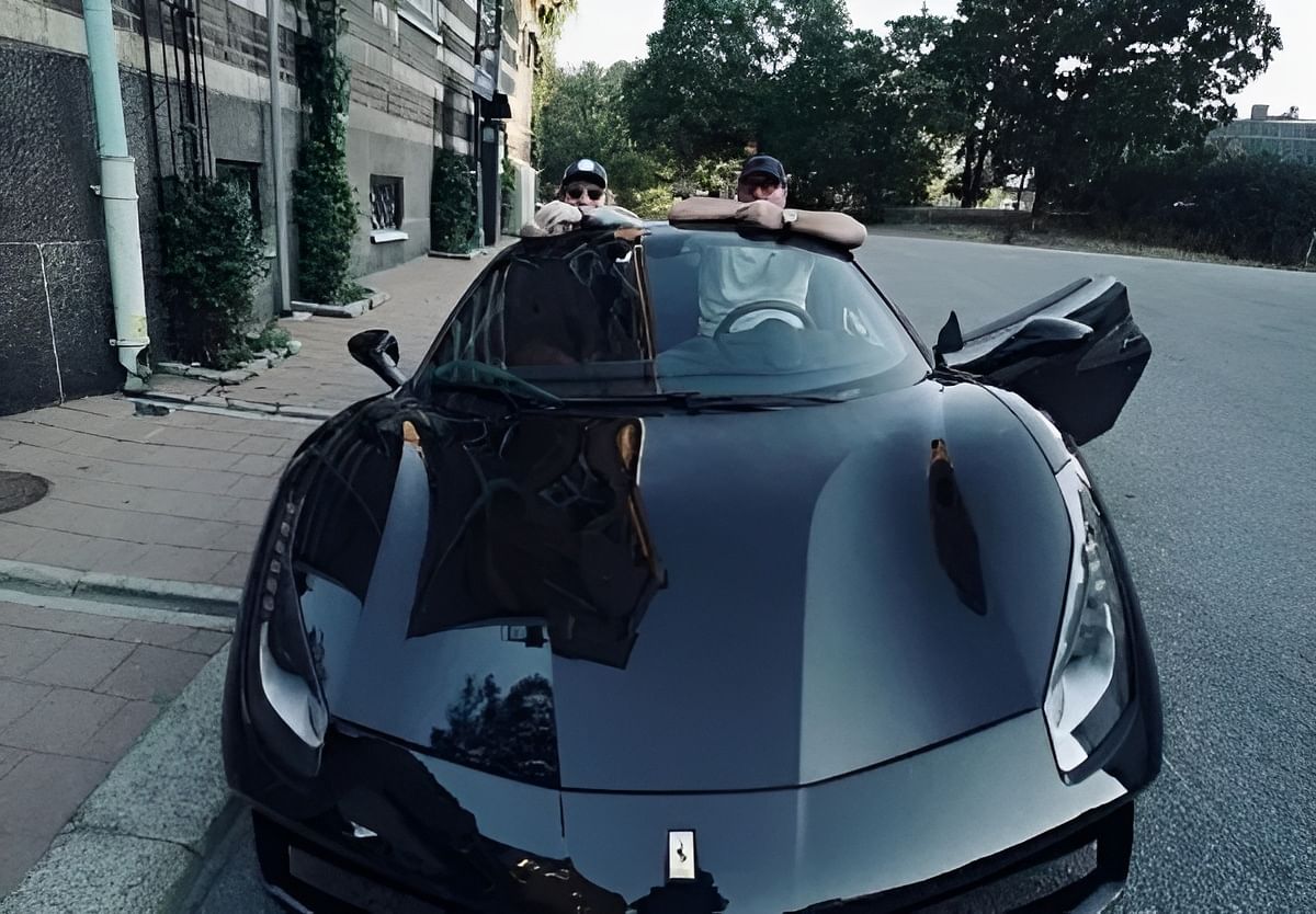 Ed Sheeran's Ferrari 488