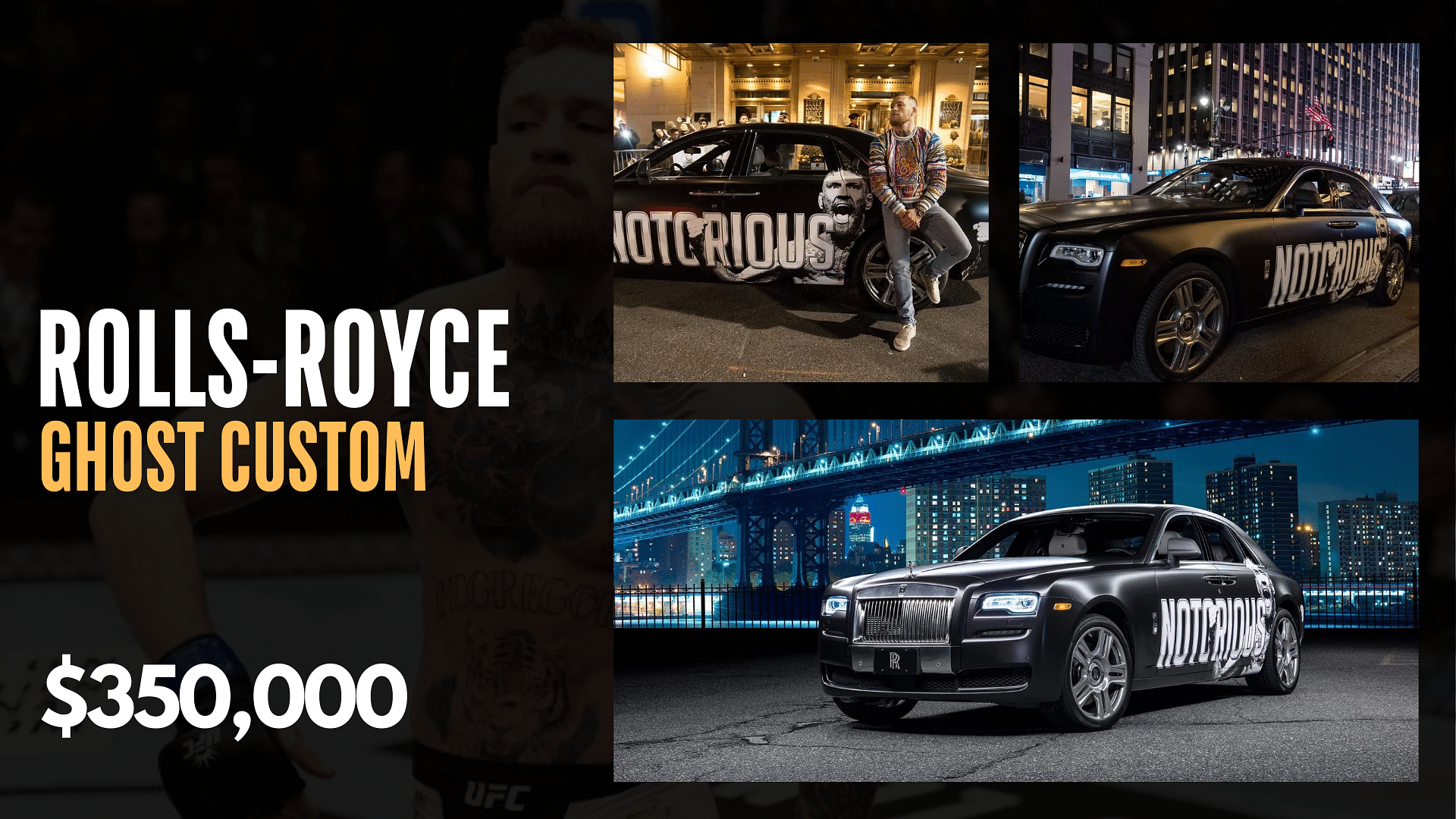 Conor McGregor's Rolls-Royce Ghost