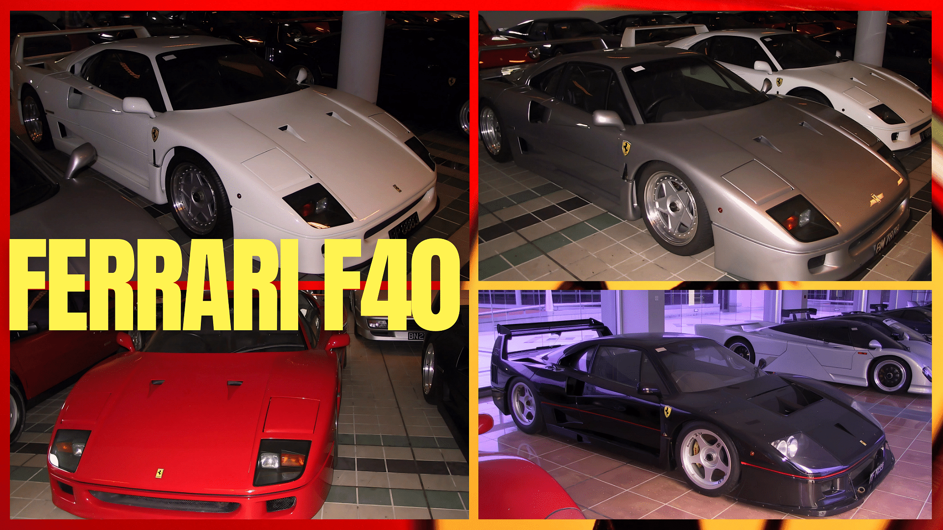 Sultan of Brunei's Ferrari F40 Collection