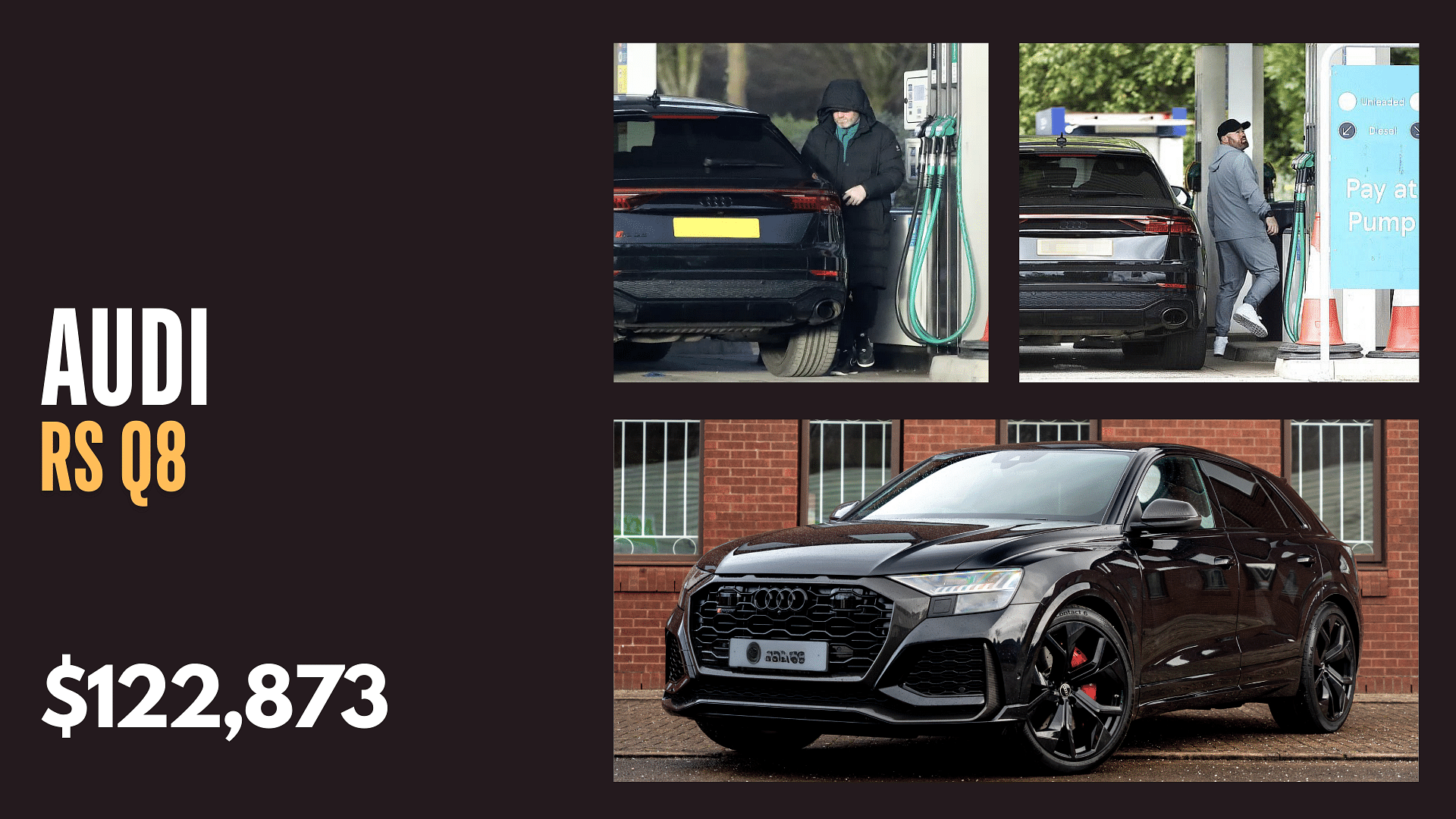 Wayne Rooney, Car Collection, Audi RS Q8