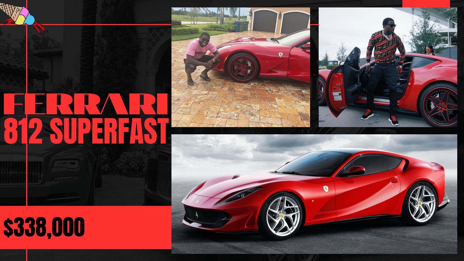 Gucci Mane's Ferrari 812 Superfast