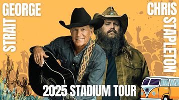 George Strait And Chris Stapleton Announce The 2025 Co-Headlining Stadium Tour