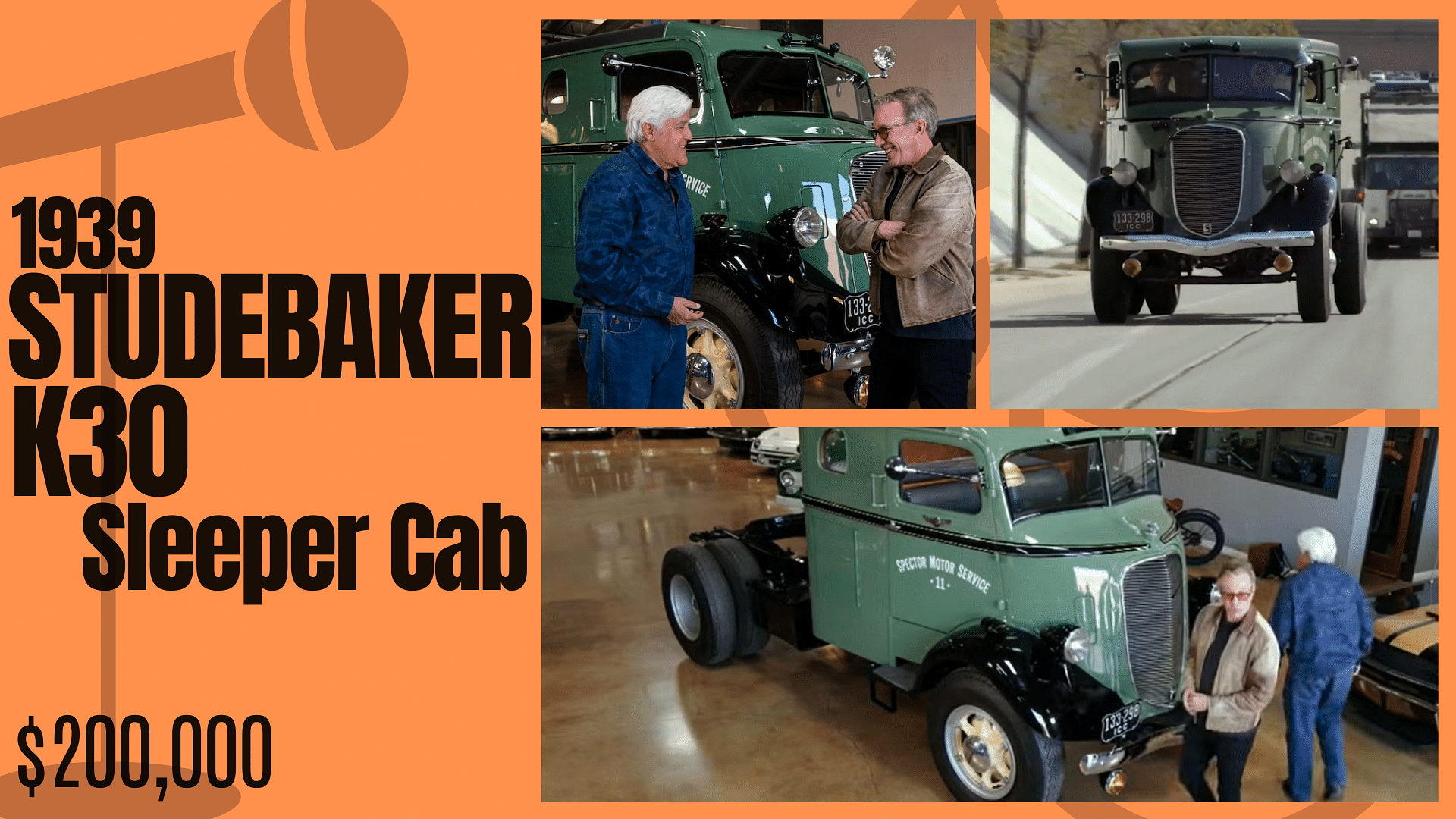 Tim Allen's 1939 Studebaker K-30 Sleeper Cab