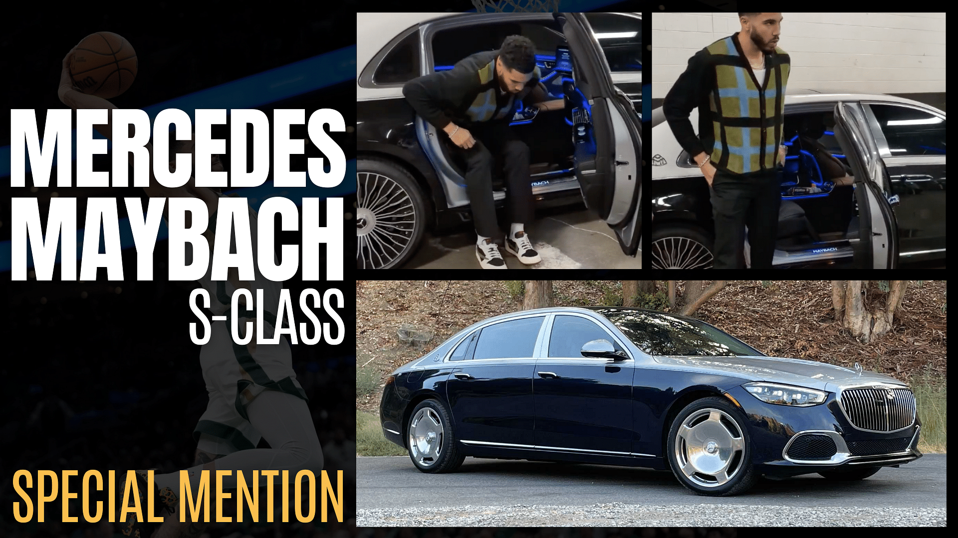 Jayson Tatum's  Maybach S-Class sedan