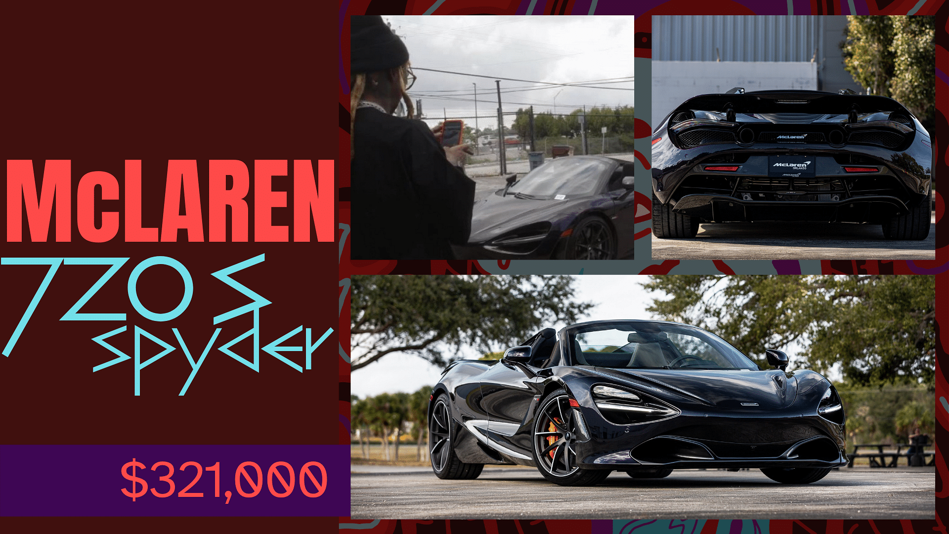 Lil Wayne's McLaren 720S Spyder 