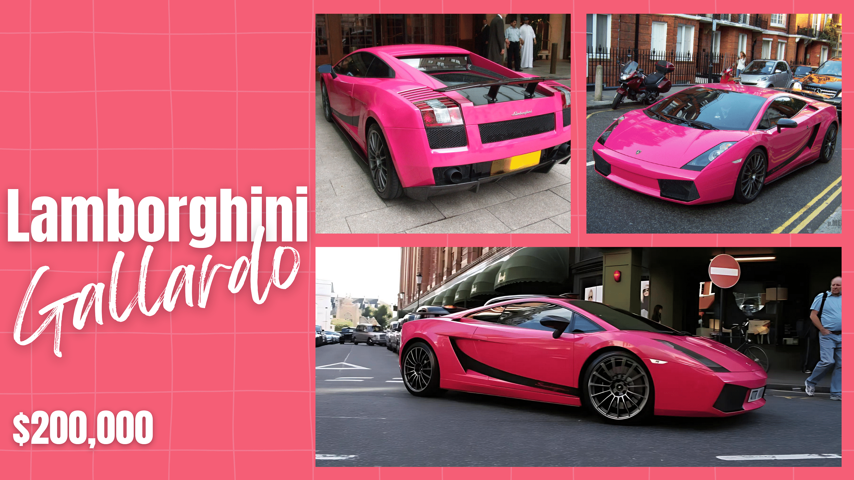 Nicki Minaj's Pink Lamborghini Gallardo 