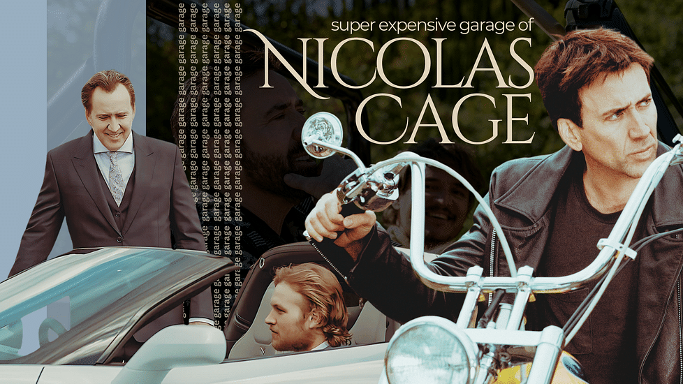 Nicolas Cage's Car Collection Is A Treasure Chest For Car Enthusiasts