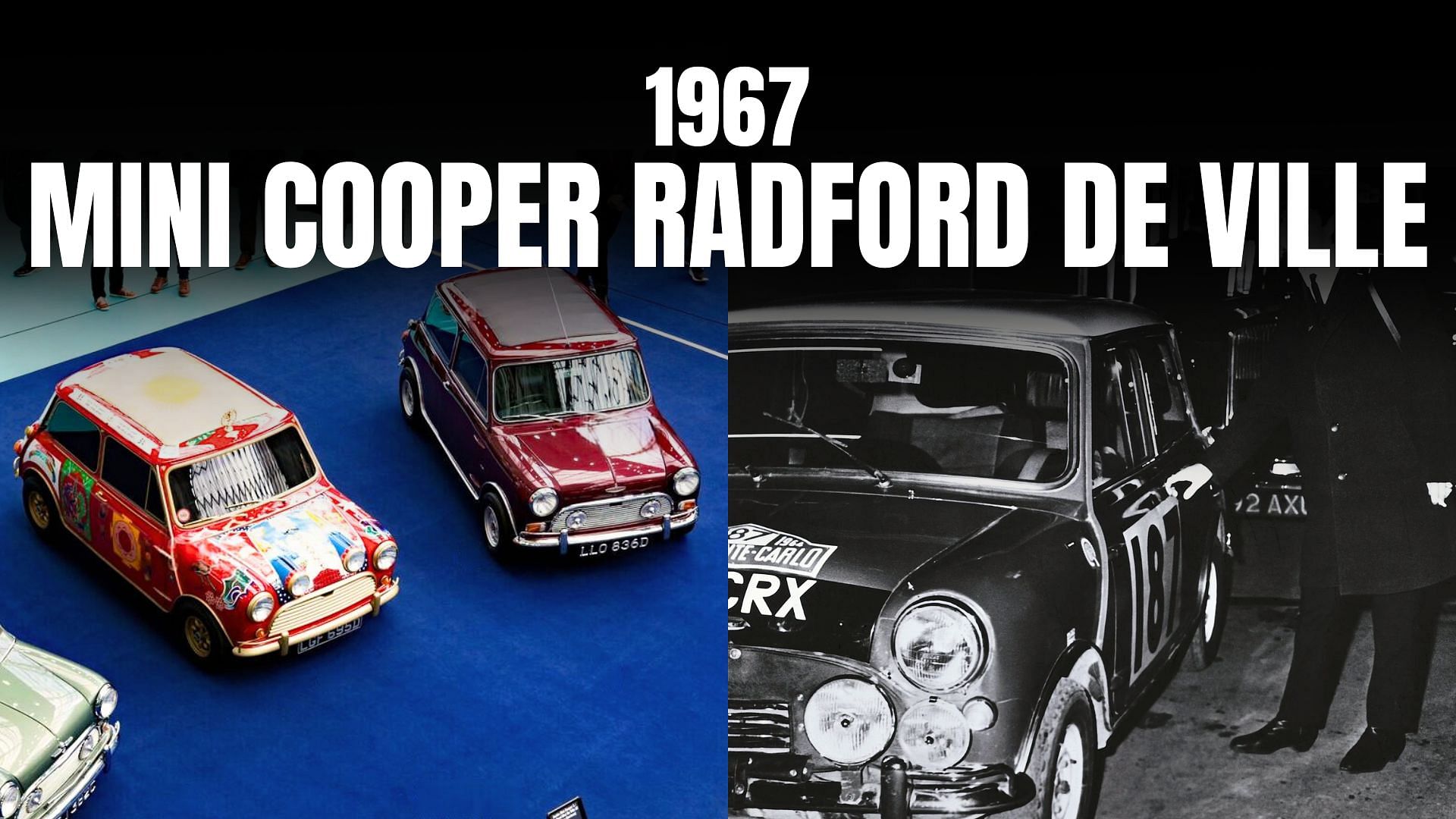 Ringo Starr's 1967 Mini Cooper Radford De Ville car