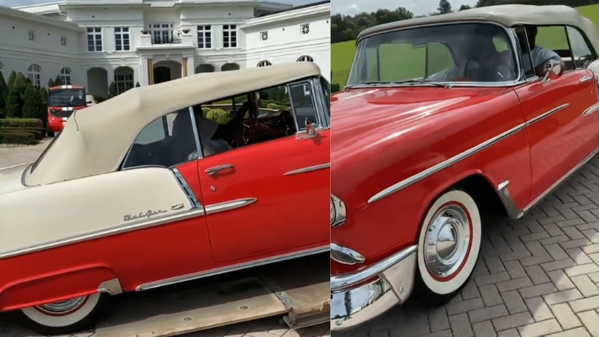 Rick Ross' 1955 Chevy Bel Air Ragtop