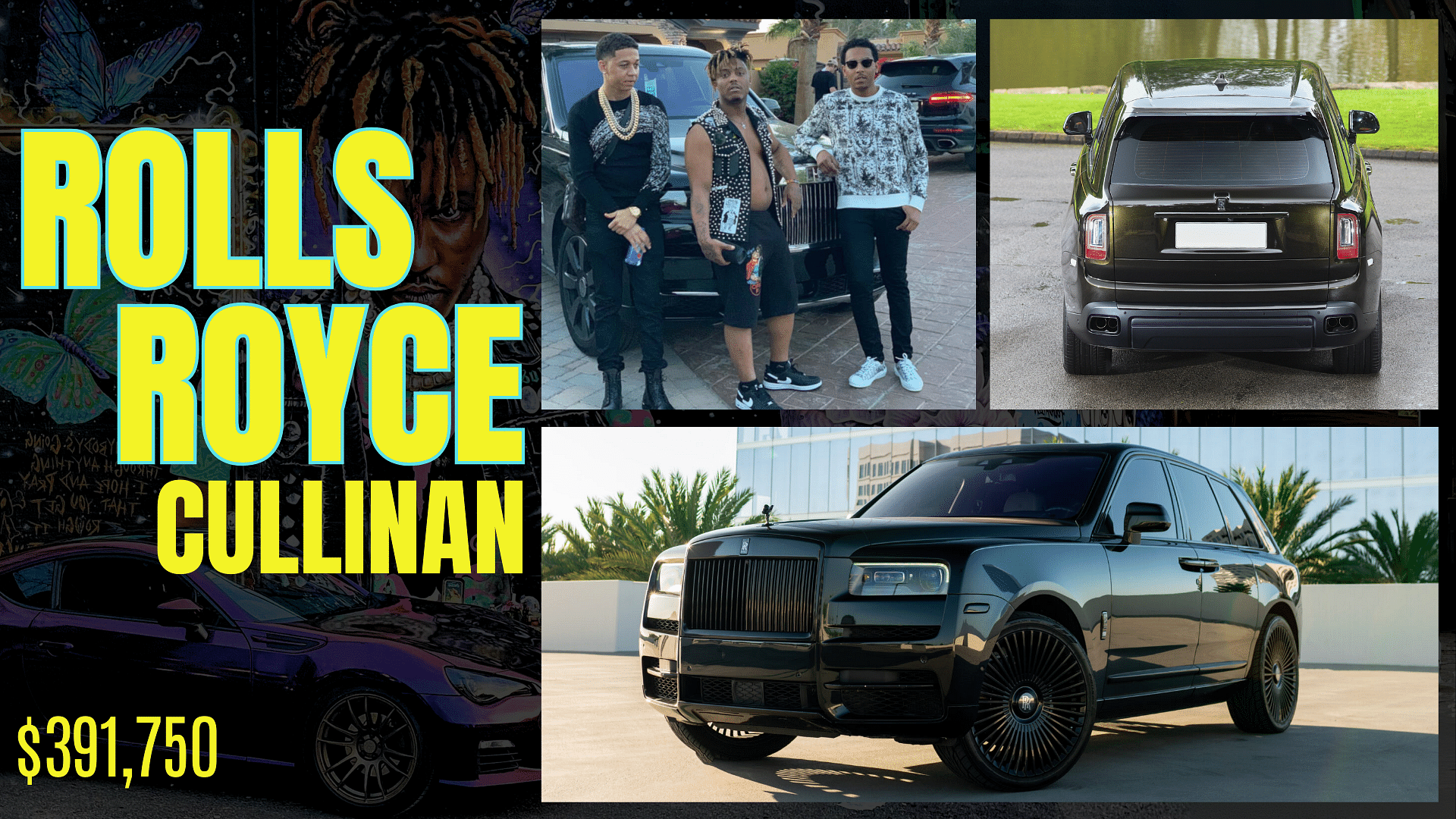 Juice WRLD's Rolls Royce Cullinan