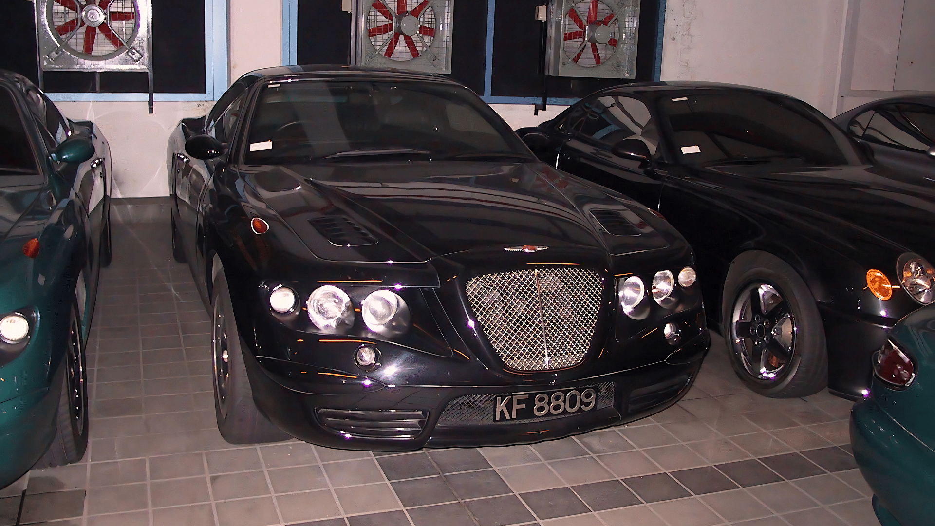 Sultan of Brunei's Bentley Silverstone shown in black color