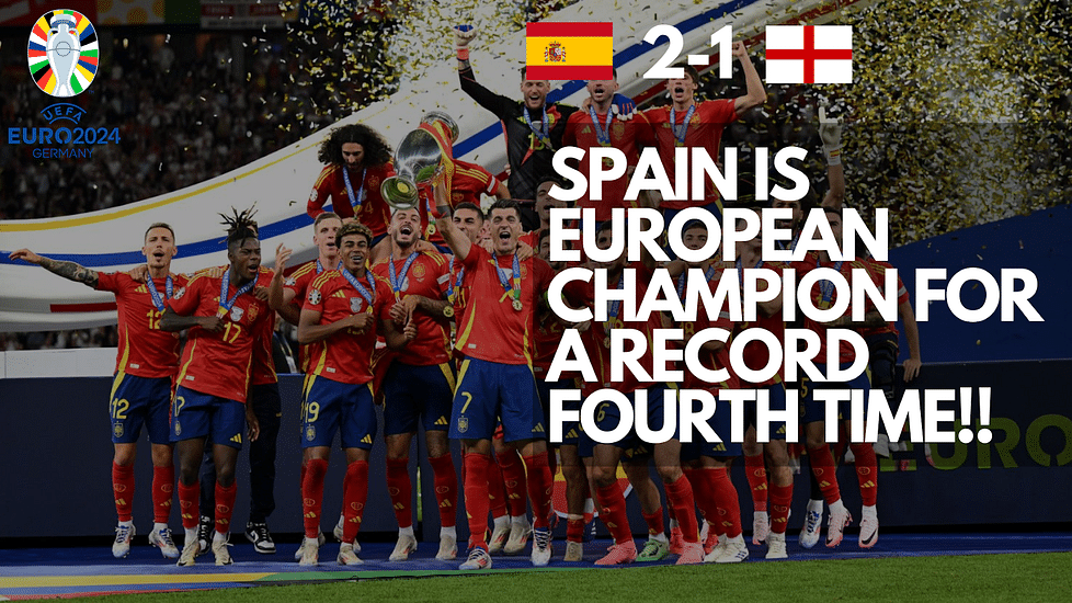 Spain Beats England to Lift The Euro 2024