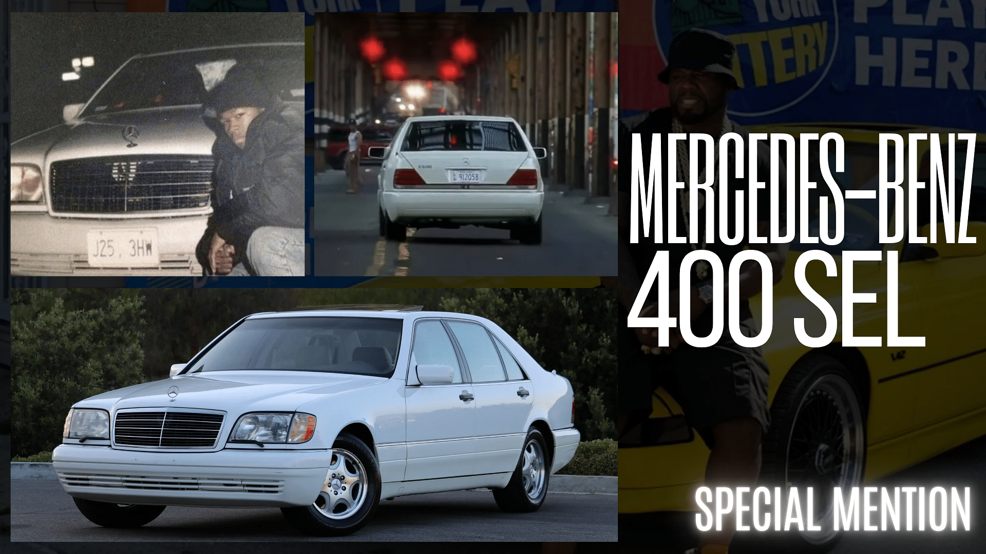 50 Cent's Mercedes-Benz 400 SEL