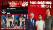 Messi Eyes Return To The Pitch While Ronaldo Sets Record Off The Field