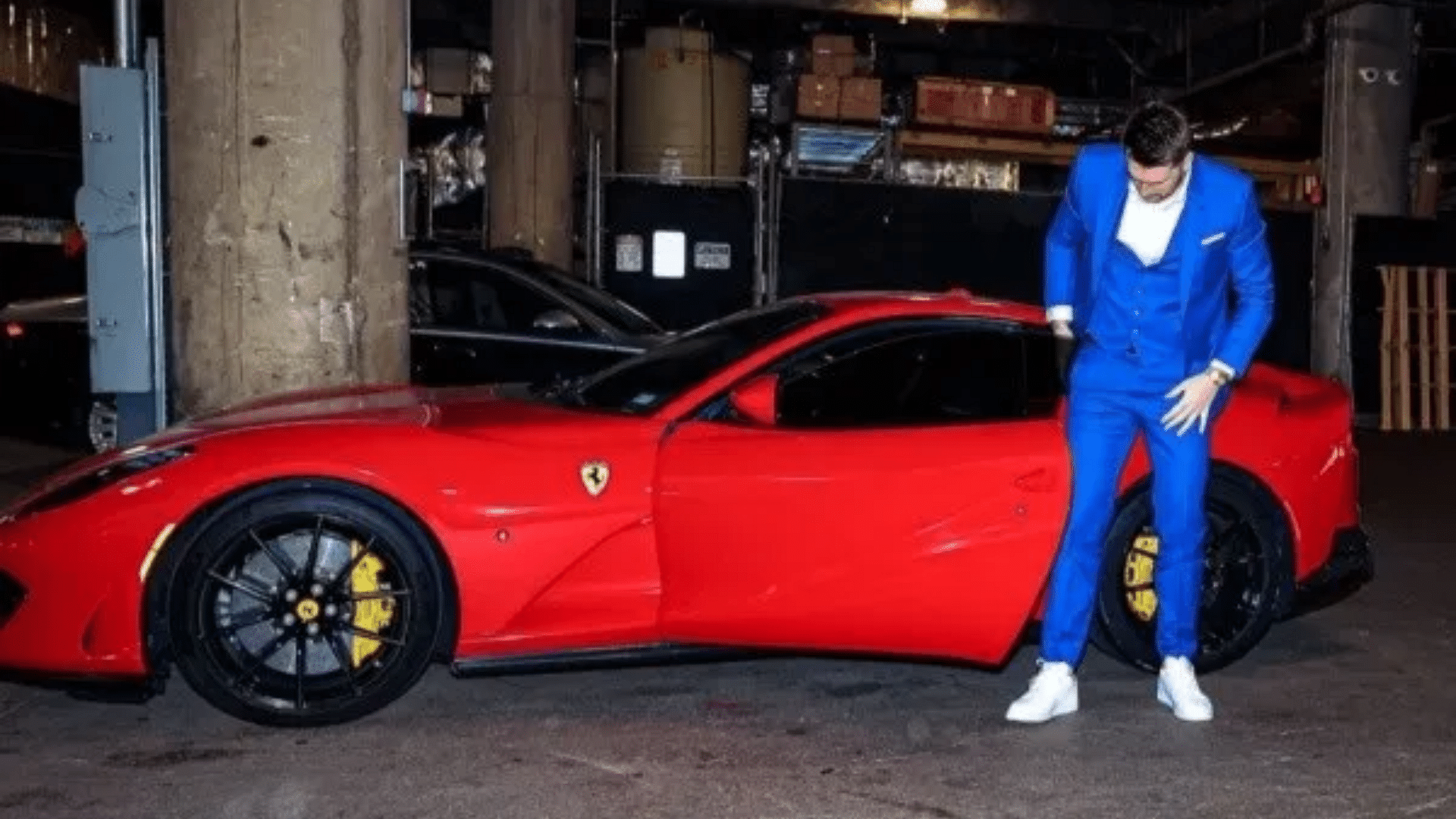 Luka Doncic's Ferrari 812 Superfast