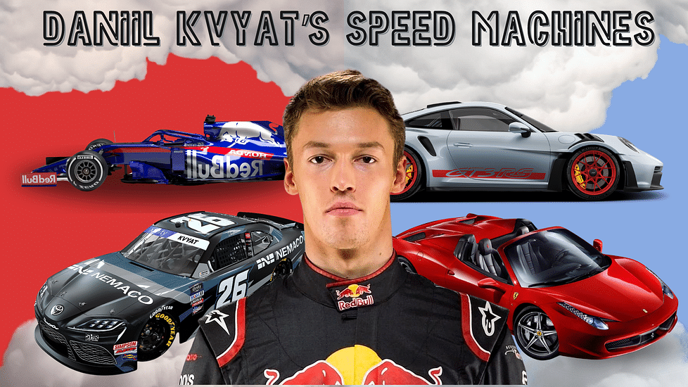 Daniil Kvyat's Race Cars and Personal Car Collection