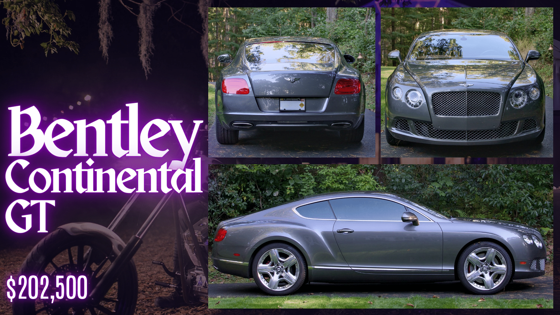 The Undertaker's Bentley Continental GT