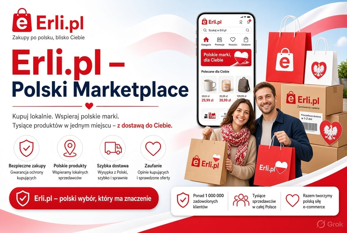 Erli.pl – Polski Marketplace | Bezpieczne Zakupy i Sprzedaż Online 2026