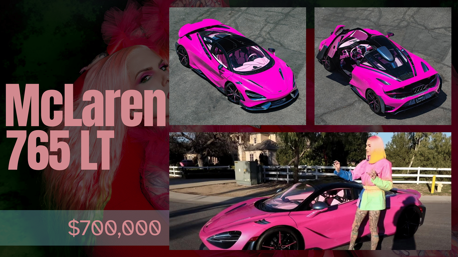 Jeffree Star's McLaren 765LT