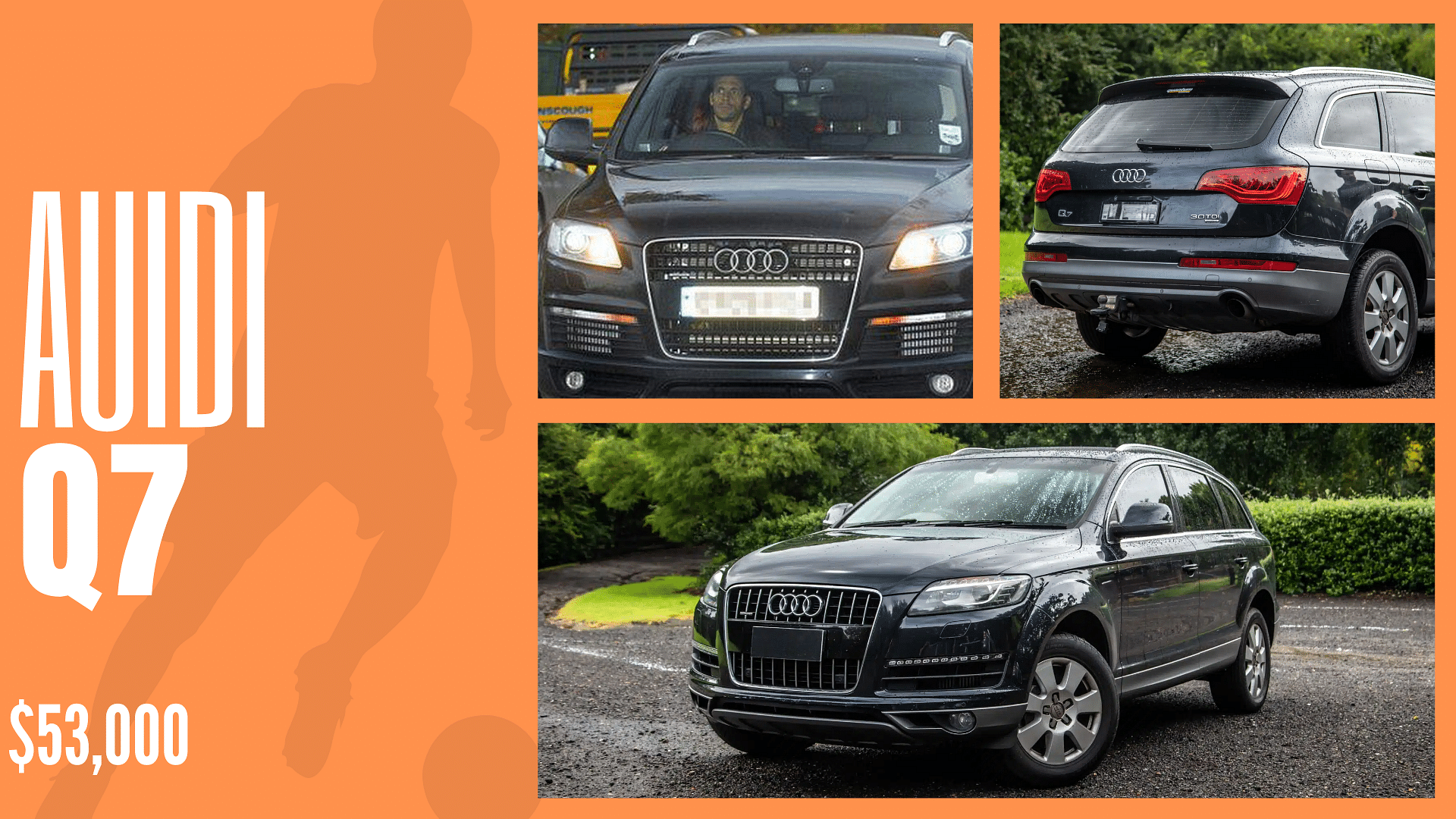 Rio Ferdinand's Audi Q7