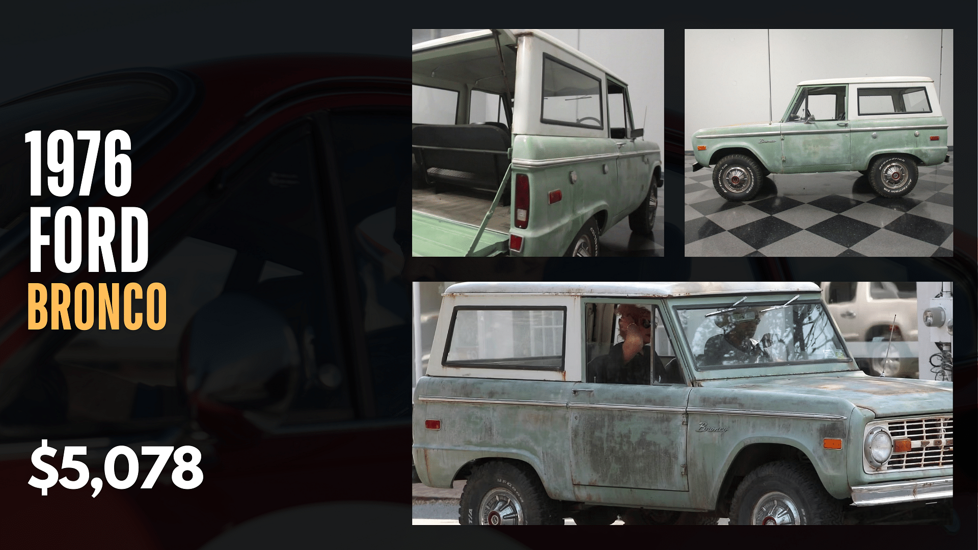 Hugh Jackman, 1976 Ford Bronco