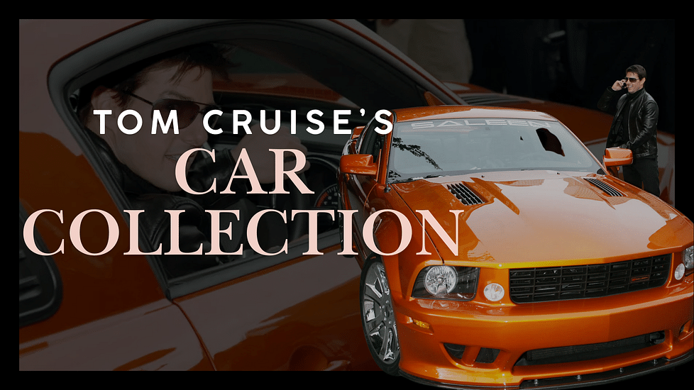 Exploring Tom Cruise’s Jaw-Dropping Car Collection That Are Fit For The Maverick