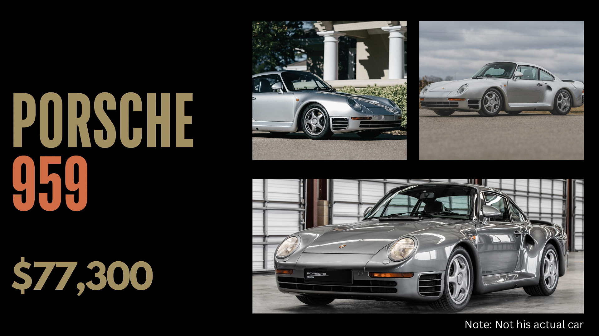 Bill Gates, Car Collection, Porsche 959