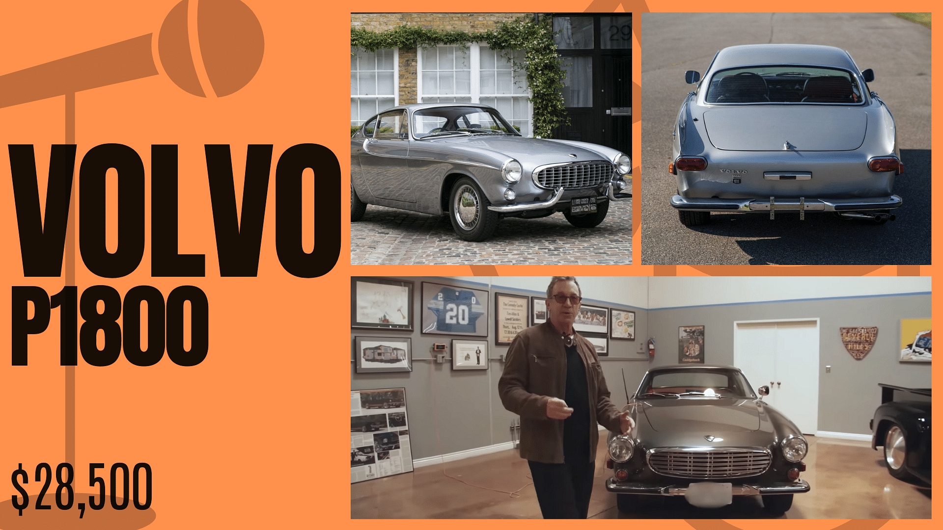 Tim Allen's Volvo P1800