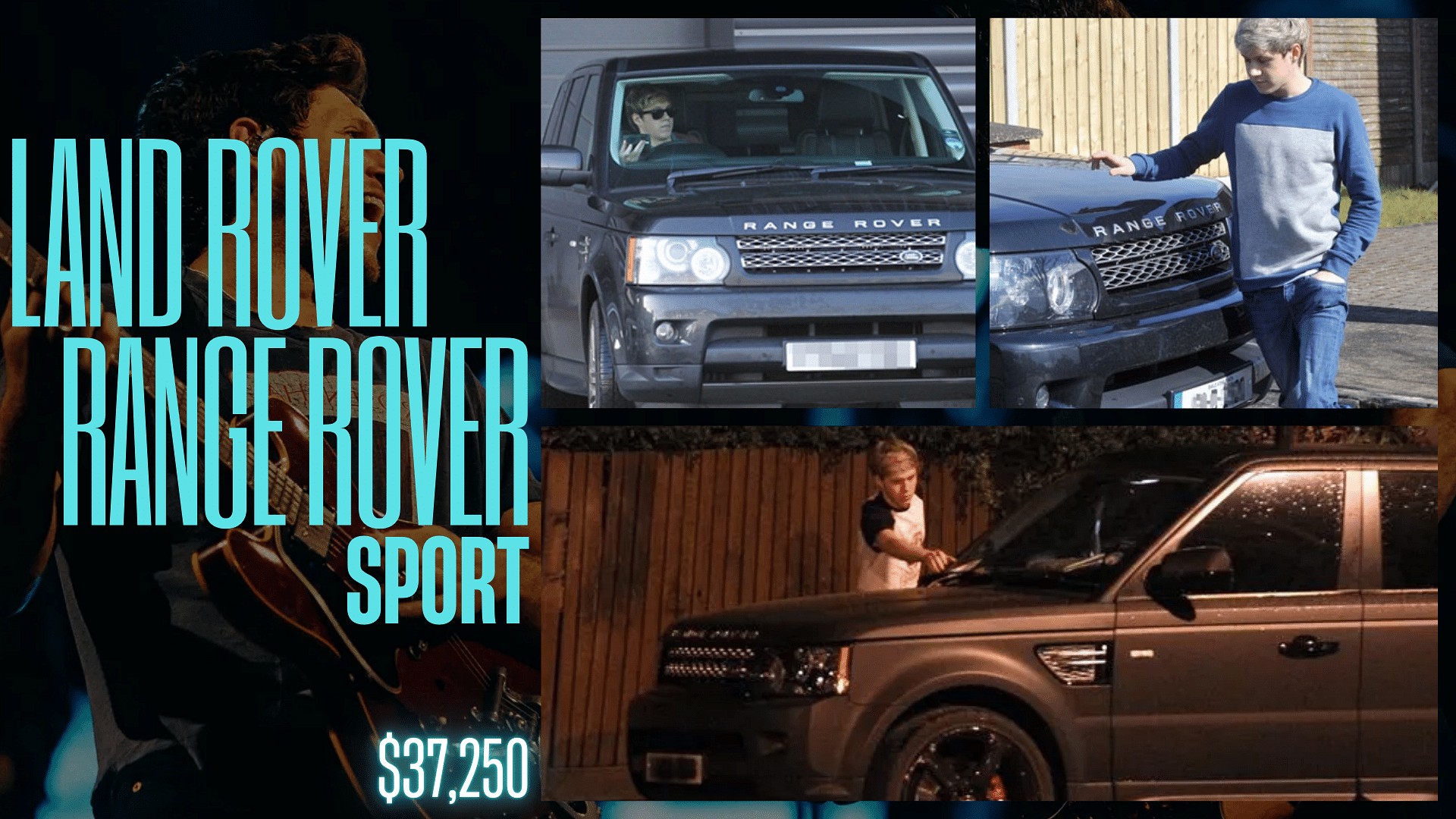 Niall Horan's Land Rover Range Rover Sport