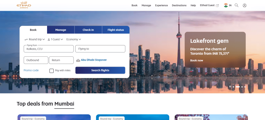 Etihad Airways | Etihad Official Website