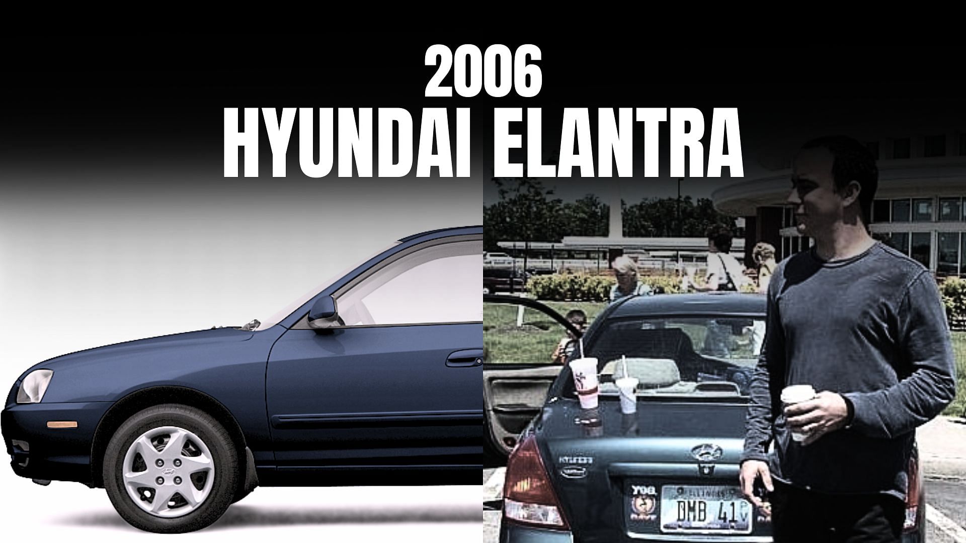 Dave Matthews' photograph with Hyundai Elantra