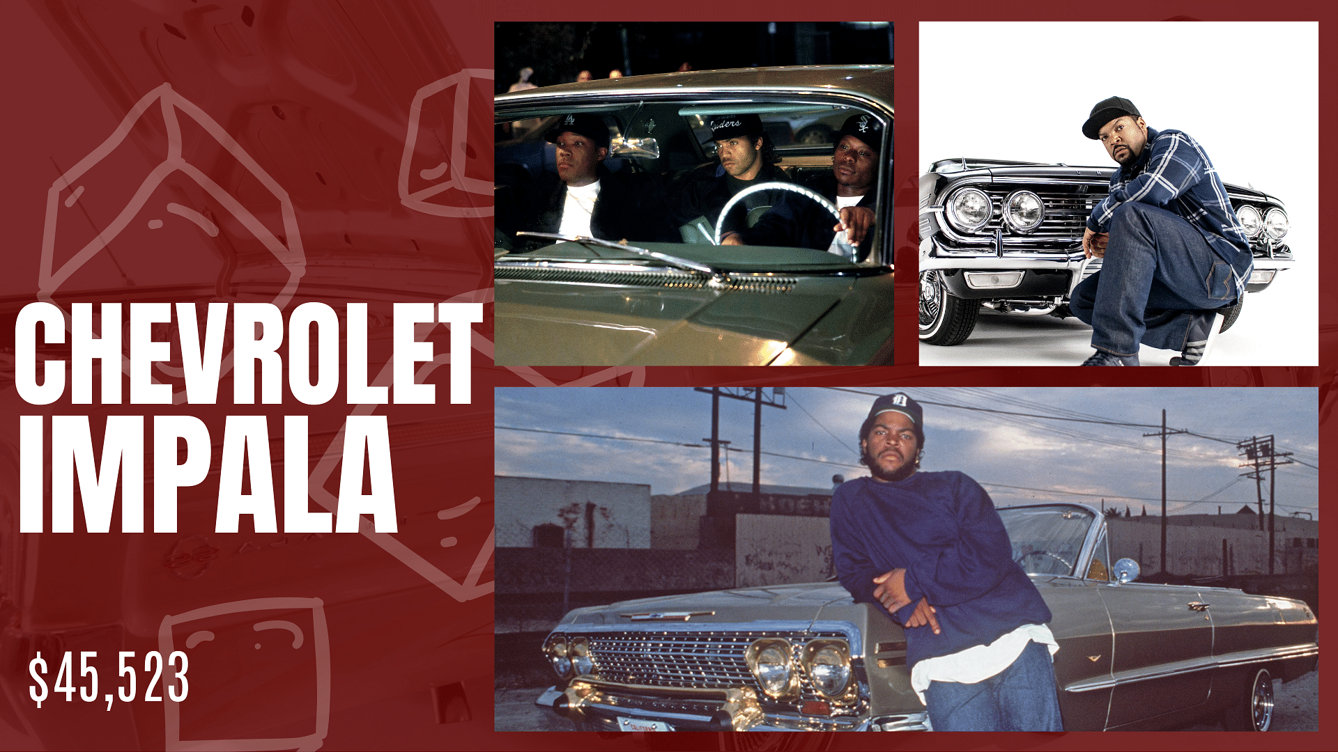 Ice Cube's Chevrolet impala