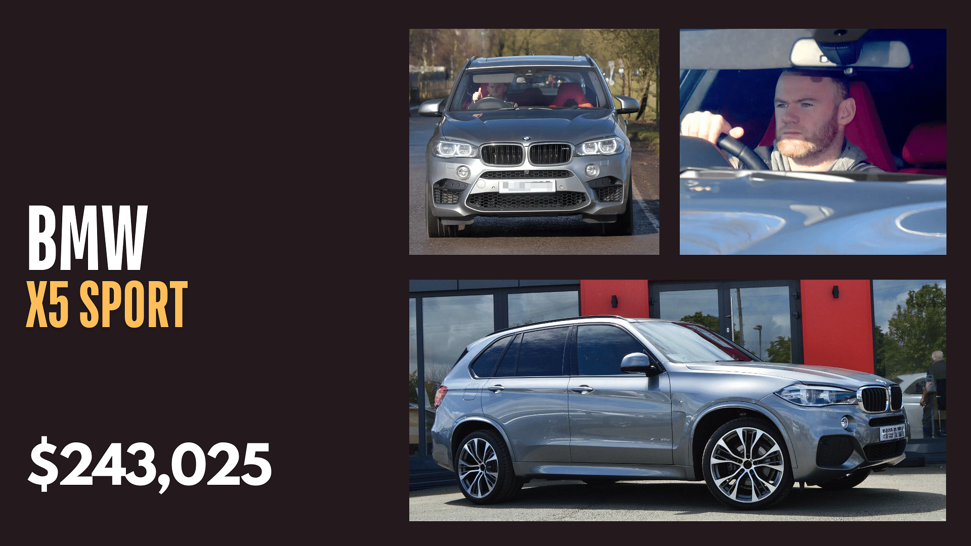 Wayne Rooney, Car Collection, X5 Sport