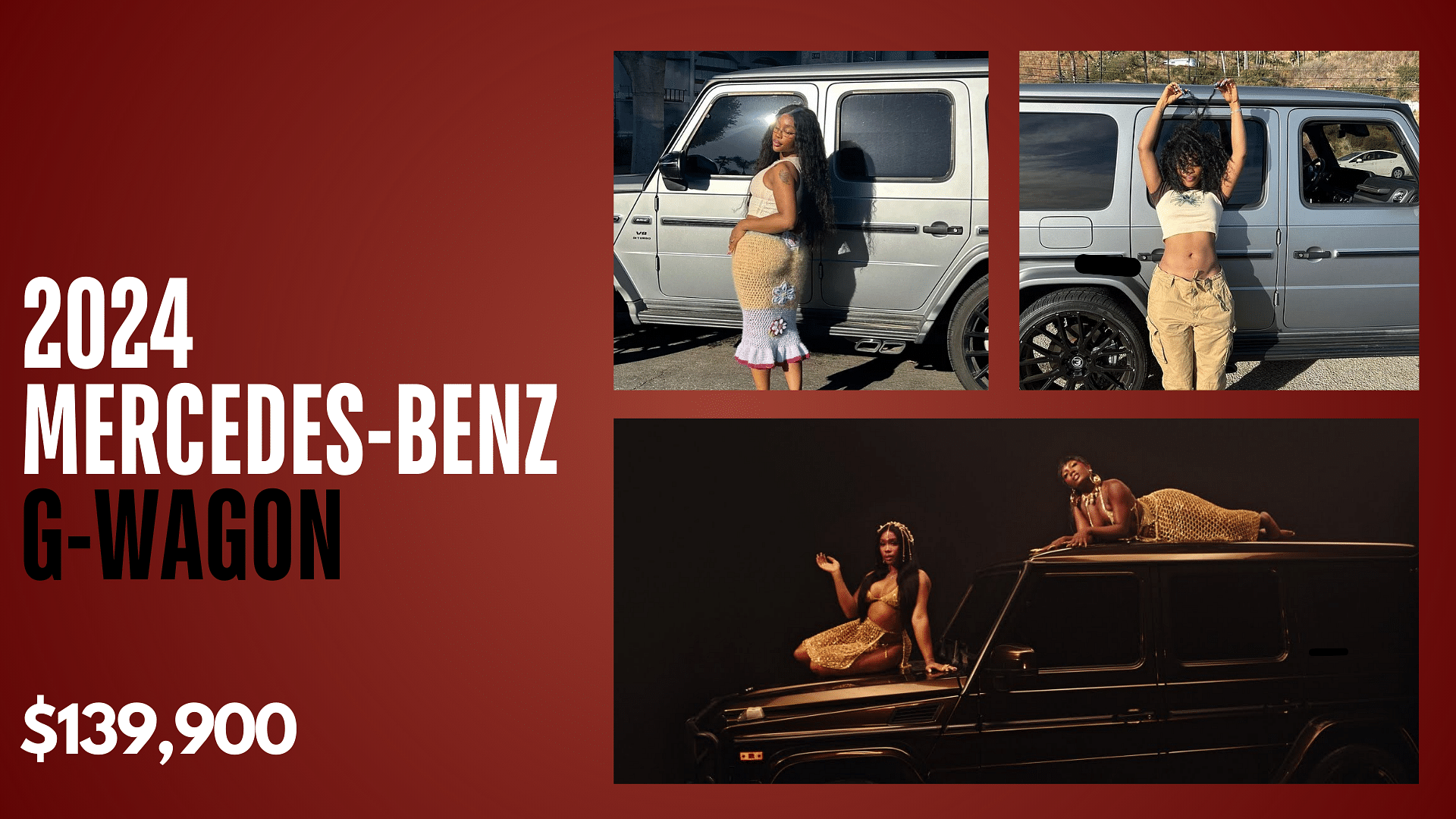 SZA's Mercedes-Benz G-Wagon