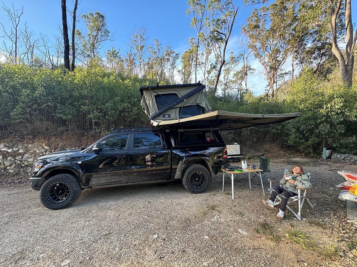 Chris Hemsworth's camping RAM 1500