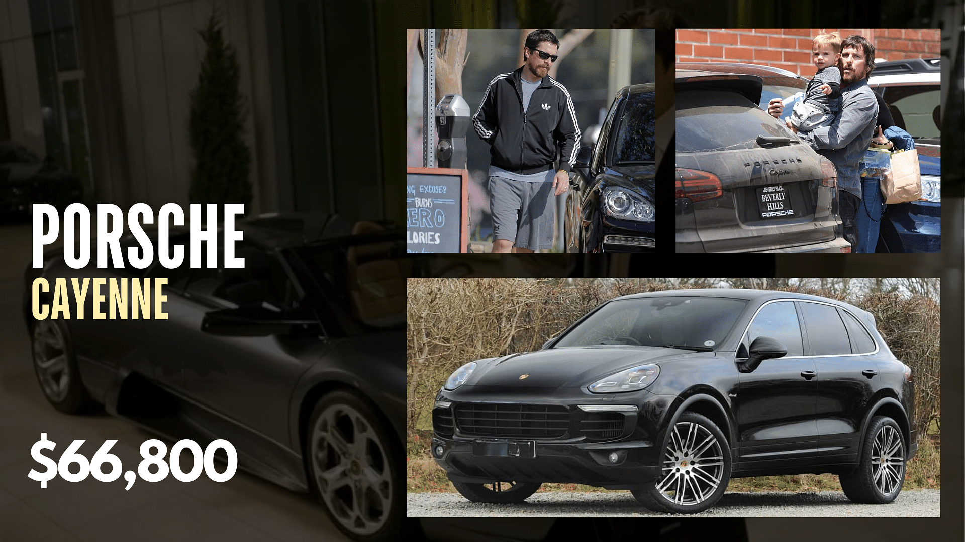 Porsche Cayenne, Car Collection, Christian Bale