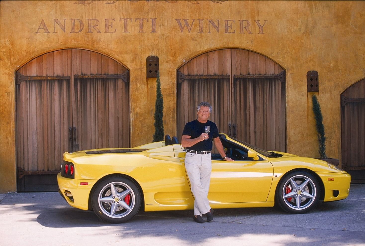 Mario Andretti's Ferrari 360 Spider